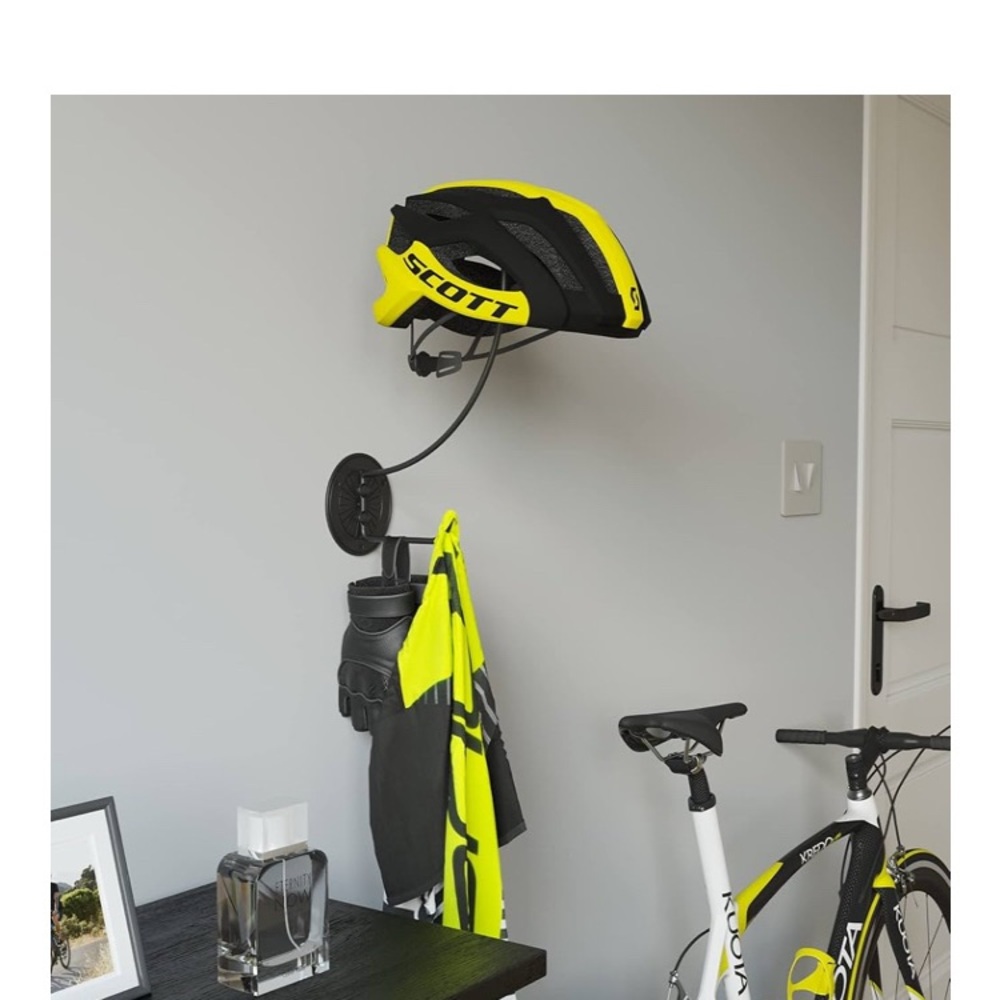 NEW Bike helmet Rack Holder Casco Garage Storage Motorcyle Accessory Wallniture
